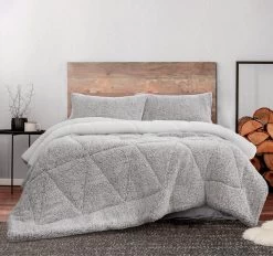 Melange Comforter Set Ash