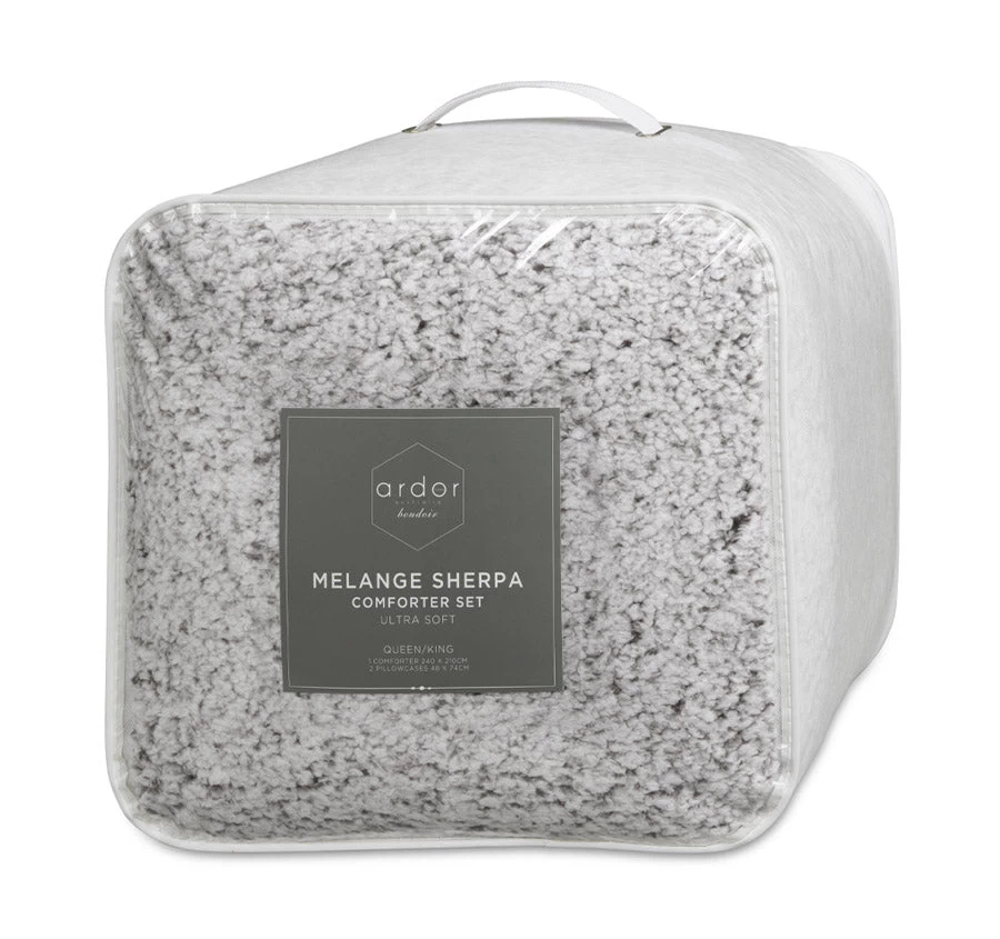 Melange Comforter Set Ash - Image 5