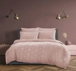 Millicent 5 Piece Comforter Set Range Peach
