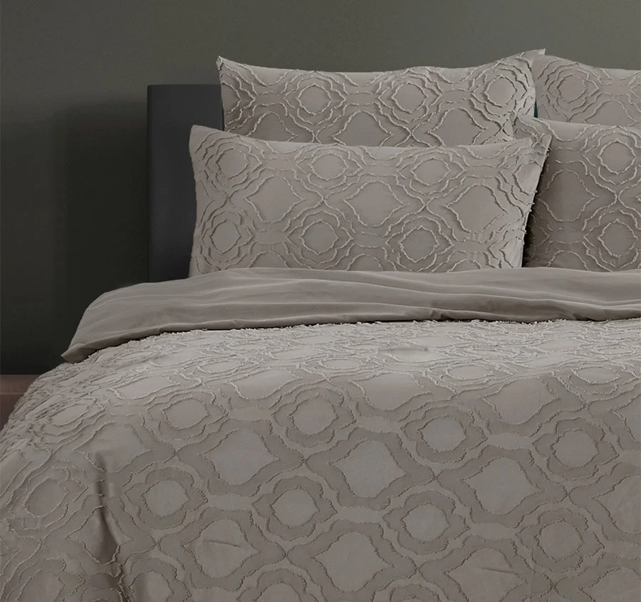 Millicent 5 Piece Comforter Set Range Storm Grey - Image 5