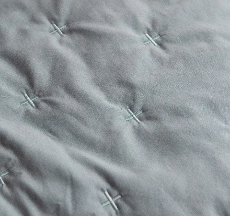 Saladin Comforter Set Chambray - Image 2