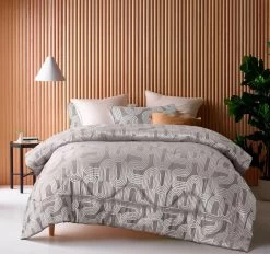 Accessorize Brent Comforter Set Range Silver