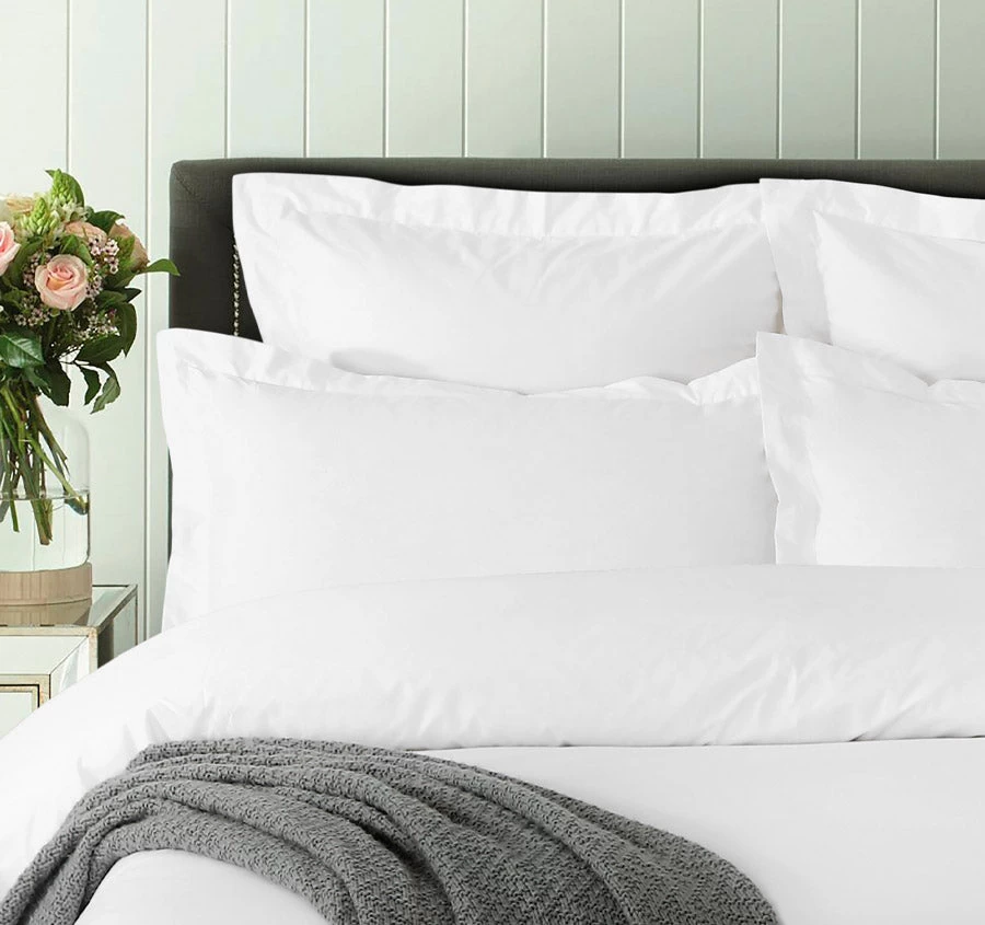 Accessorize Hotel Deluxe Tailored Quilt Cover Set Range White - Image 4