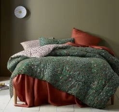 Accessorize Lisa Comforter Set Range Green