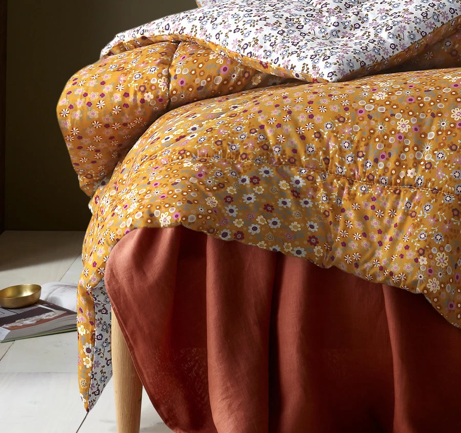 Accessorize Lisa Comforter Set Range Ochre - Image 3