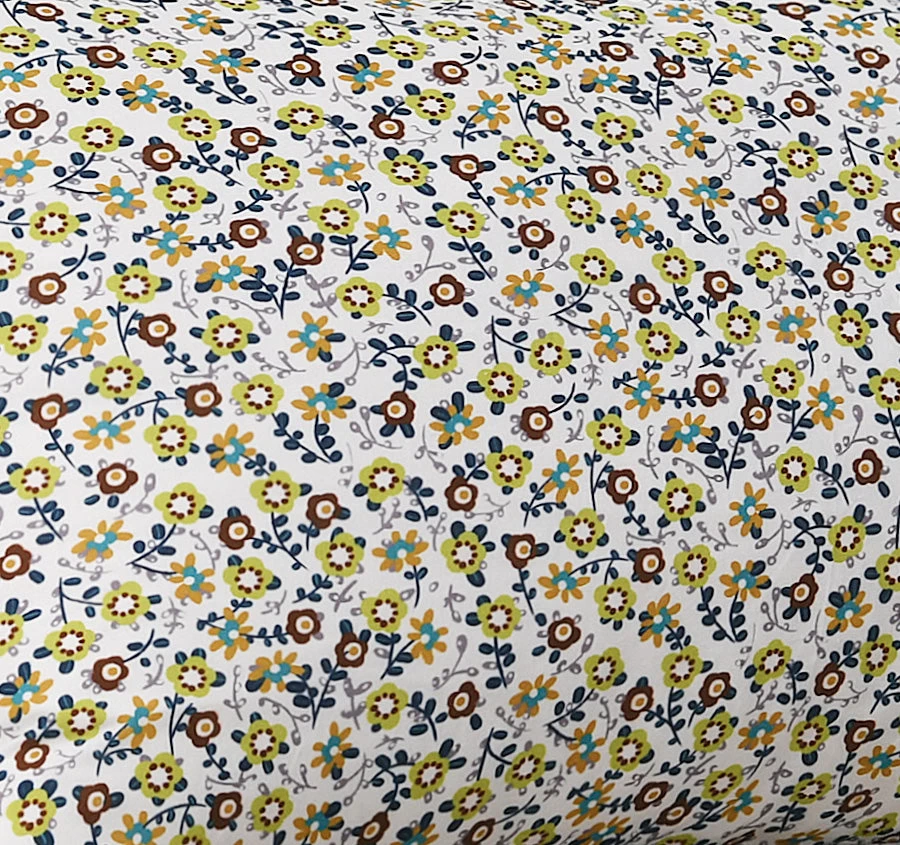 Accessorize Lisa Washed Cotton Fitted Sheet Combo Set Teal - Image 2