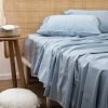 Bamboo Eco 400THC Cotton Mega Sheet Set Range Sky Blue