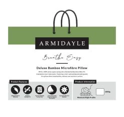 Bamboo Gusset 1000g Medium And High Standard Pillow