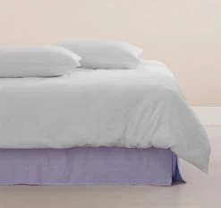 Stonewashed French Linen Valance Range Lilac