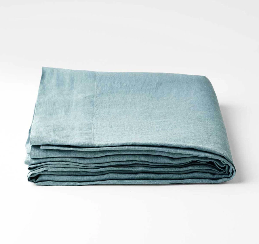 Emile Fitted Or Flat Sheet Range Agean Blue - Image 4