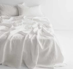 Emile Fitted Or Flat Sheet Range Marshmallow