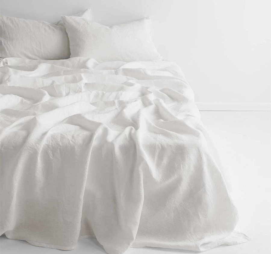 Emile Fitted Or Flat Sheet Range Marshmallow