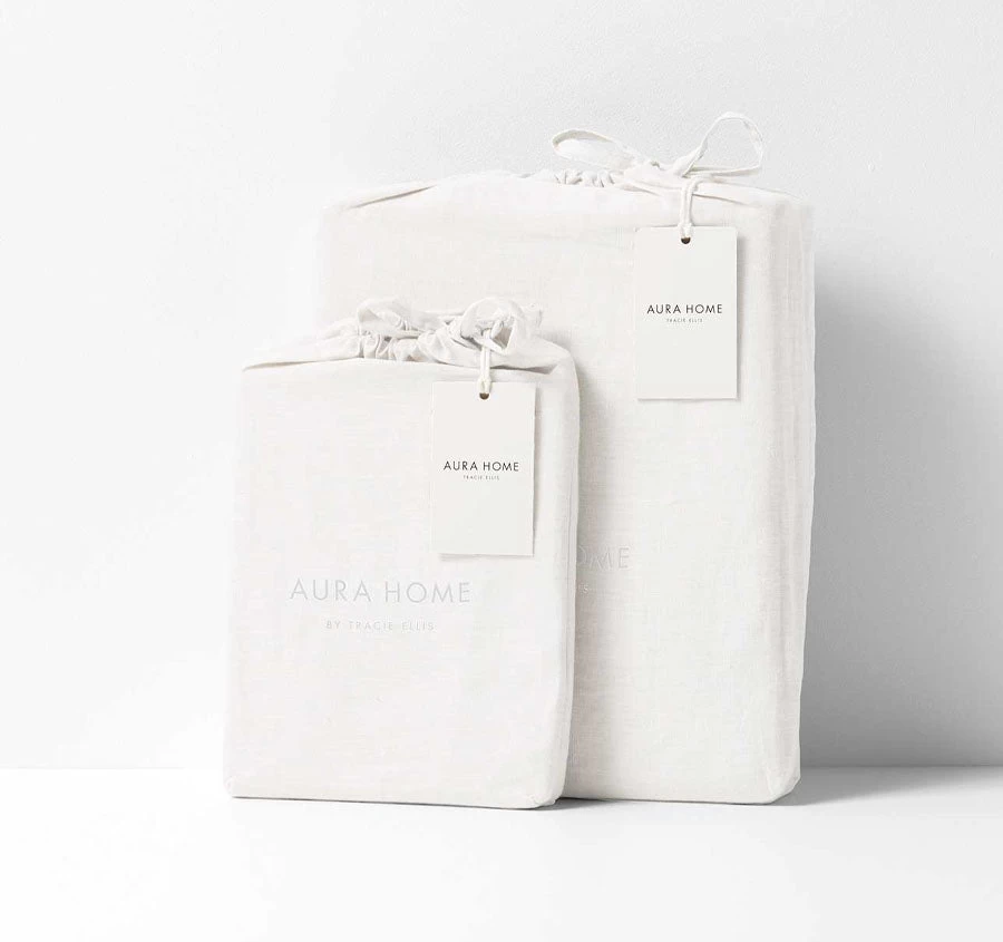 Emile Fitted Or Flat Sheet Range Marshmallow - Image 5