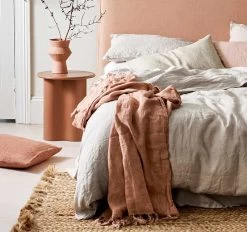 Emile Quilt Cover Range Natural
