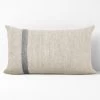 Herringbone 35x55cm Filled Cushion Natural