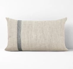 Herringbone 35x55cm Filled Cushion Natural