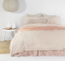 Everlasting Coverlet Set Range Shell