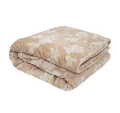 Lydia Ultraplush Blanket Range Latte