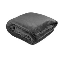 Ultraplush Blanket Range Charcoal