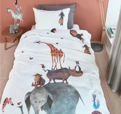 Dieren Van Fiep Quilt Cover Set Multi