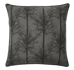 Bianca Alpine Deer European Pillowcase Black