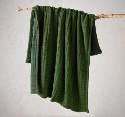 Bianca Amalfi 130x160cm Throw Rug Green