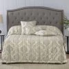 Bianca Dorset Bedspread Range Taupe