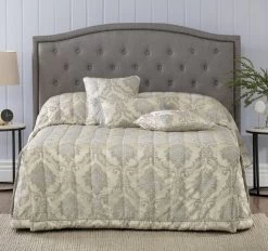Bianca Dorset Bedspread Range Taupe