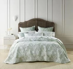 Bianca Eden Bedspread Set Range Sage