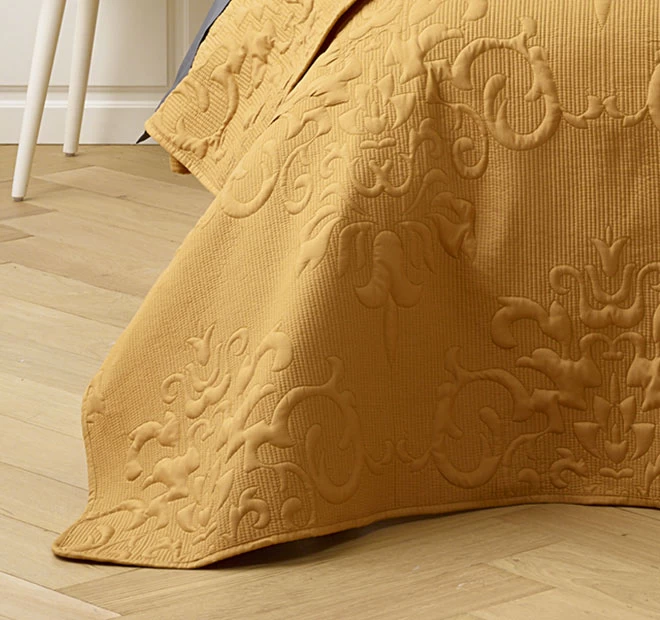 Bianca Gatwick Bedspread Set Range Gold - Image 3