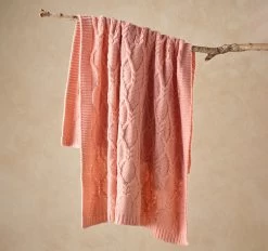 Bianca Johnson 130x160cm Throw Rug Blush