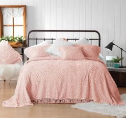 Bianca Kalia Bedspread Set Range Pink