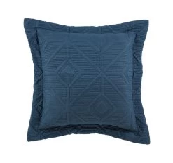 Bianca Kazimir 43x43cm Filled Cushion Navy