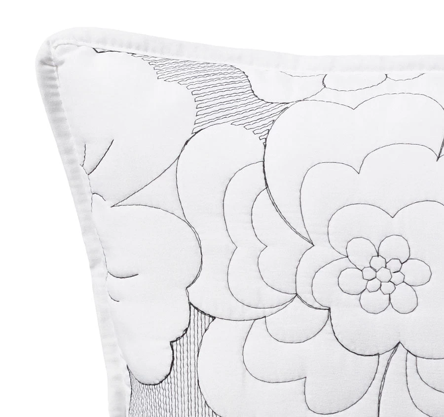 Bianca Leona 4 Piece Bedspread Set Range White - Image 5