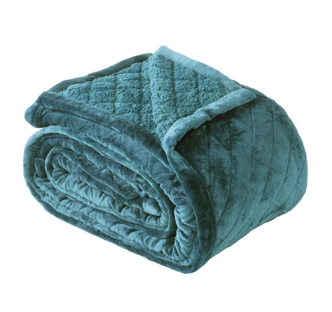 Bianca Mansfield Velvet Blanket Range Teal