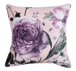 Bianca Zinnia 43x43cm Filled Cushion Navy