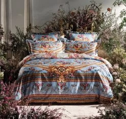 Camilla Floraful Quilt Cover Set Range Blue