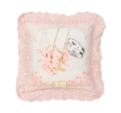 Claris In Paris 45x45cm Filled Cushion Pink
