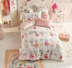 Fashion Claris Quilt Cover Set Range Blush