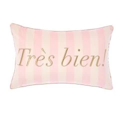 Tres Bien 35x55cm Filled Cushion Pink
