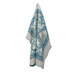 Blue Bouquet 130x155cm Throw Rug