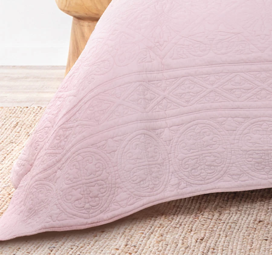 Rose Quartz Coverlet Set Range - Image 3