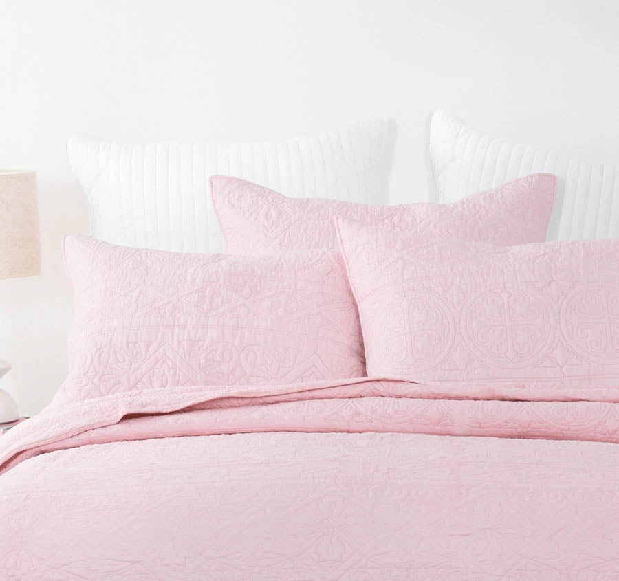 Rose Quartz Coverlet Set Range - Image 4
