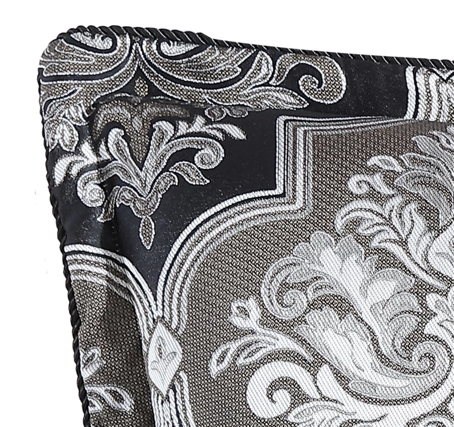 Chamonix European Pillowcase Silver - Image 2