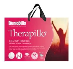 Therapillo Premium Memory Foam Medium Profile Standard Pillow