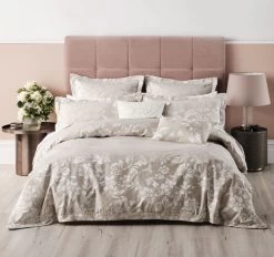 Coralie Quilt Cover Set Range Linen