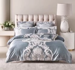 Dionisia Quilt Cover Set Range Blue