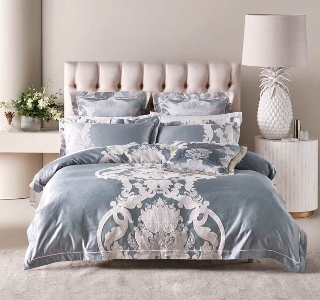 Dionisia Quilt Cover Set Range Blue