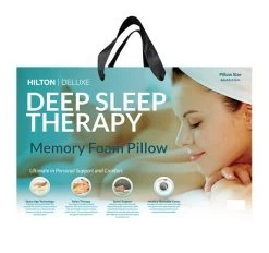 Deep Sleep Therapy Memory Foam Standard Pillow Soft Medium