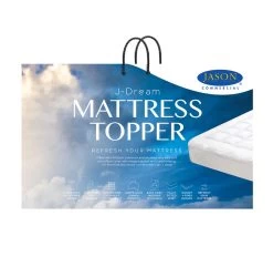 J-Dream Microfibre 800GSM Fitted Mattress Topper Range